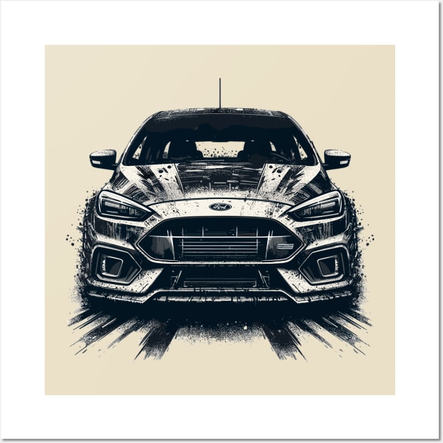 Ford Focus Wall Art by Vehicles-Art